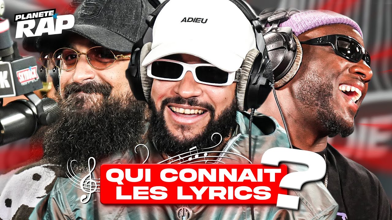 QUI CONNAIT LES LYRICS  (avec Kik, Jonjo, Matou & Pprod) #PlanèteRap