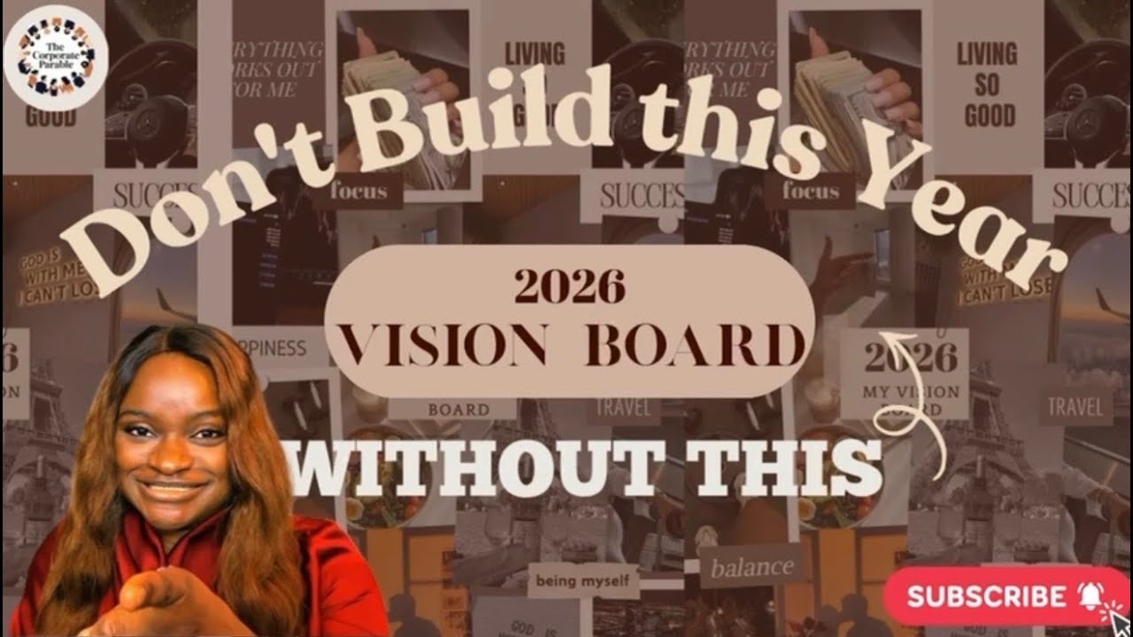Before You Build the Year, Build the Vision | Corporate Vision Board 2026 #visionboard #fyp
