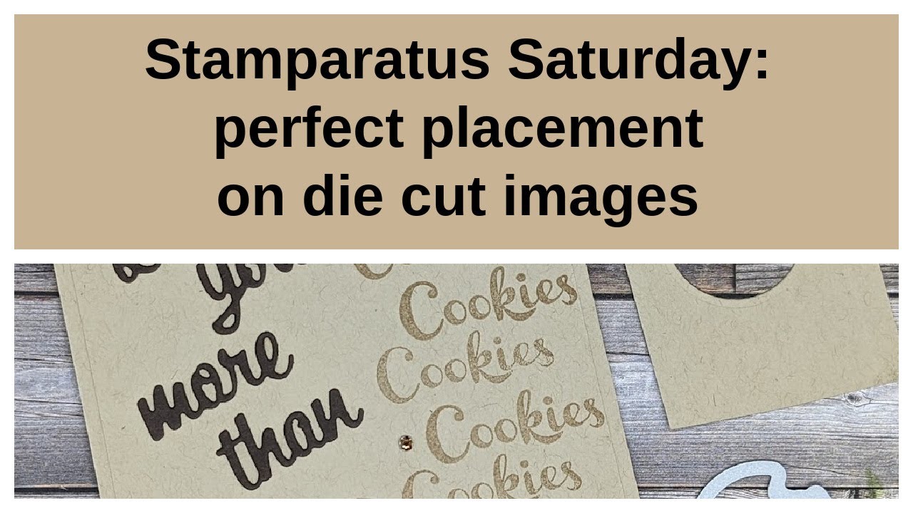 perfect placement for die cuts