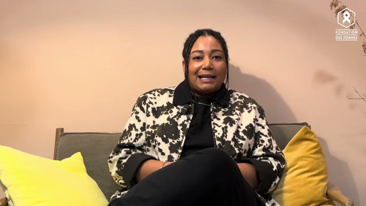 Jodie Coste, autrice-compositrice-interprète et ambassadrice de l'UNFF.
