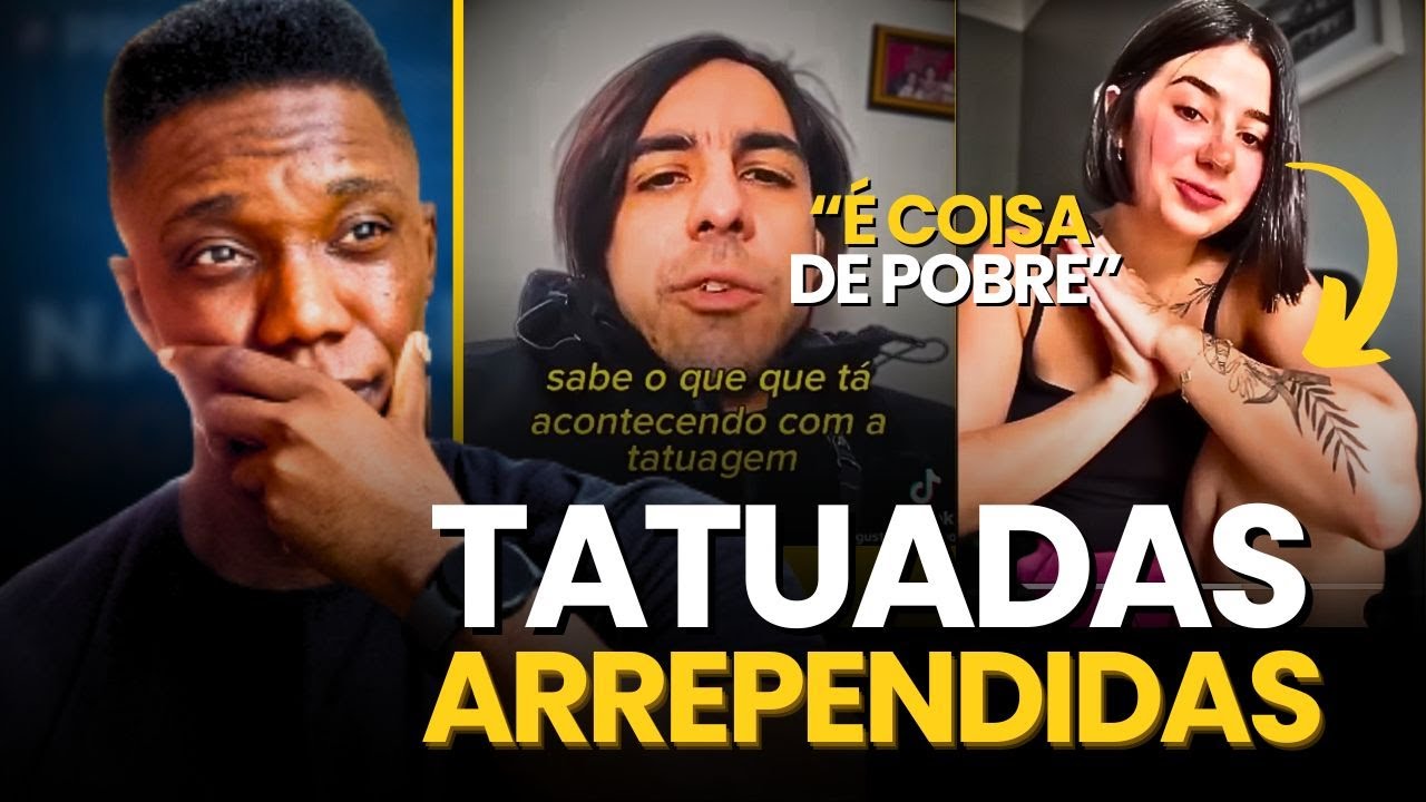 Por que estão PARANDO de FAZER TATUAGEM?