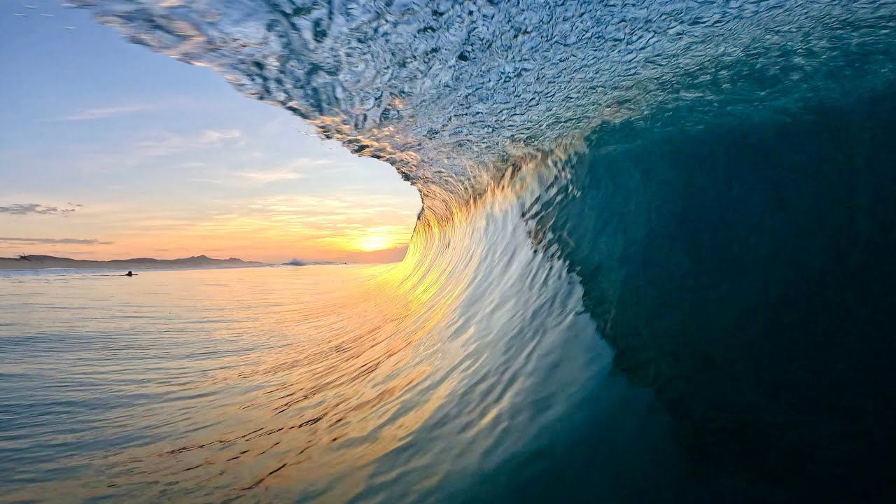 SURFING FLAWLESS SUMMER WAVES! (RAW POV)