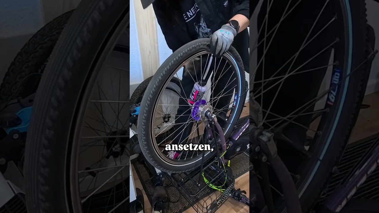 Pannenschutz f&uuml;r den Fahrradschlauch. How to Muc-Off #innertubesealant #mucoff #pannenschutz