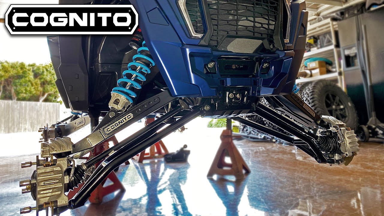Cognito RZR Turbo S Suspension Kit INSTALLED!!