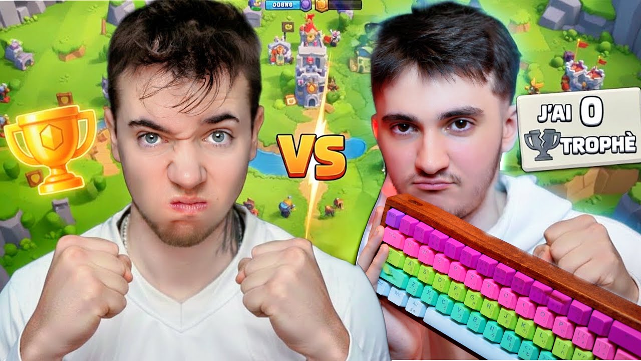 ASMR CLASH ROYALE : MON PETIT FR&Egrave;RE M&rsquo;AFFRONTE 