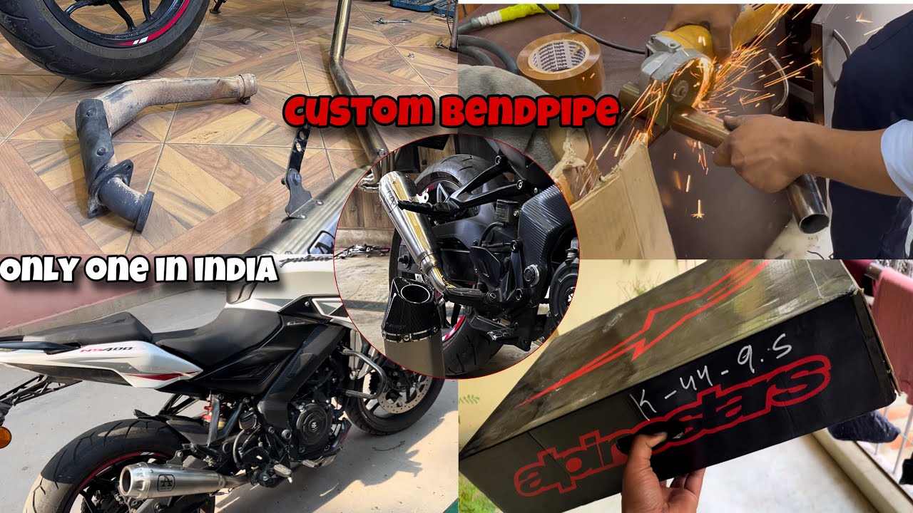 Custom Made Bend Pipe on NS400Z | ARROW Sound 🥵| Performance Gains?