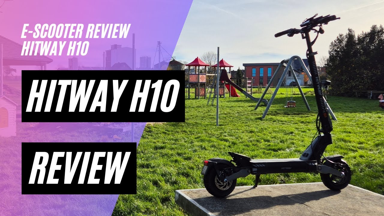 🛴 HITWAY H10 🔍 Review nach ca. 100km (48V; 28,6AH; 500W)