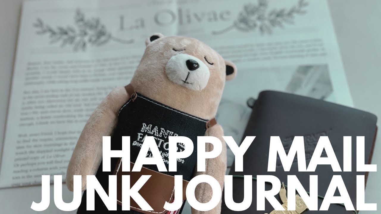 📦 Happy Mail Junk Journal With Me | Stationery Unboxings