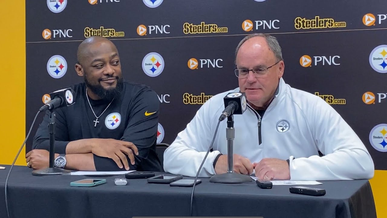 Steelers Mike Tomlin, Kevin Colbert on Colbert's Retirement 4/30/22 | Steelers Now