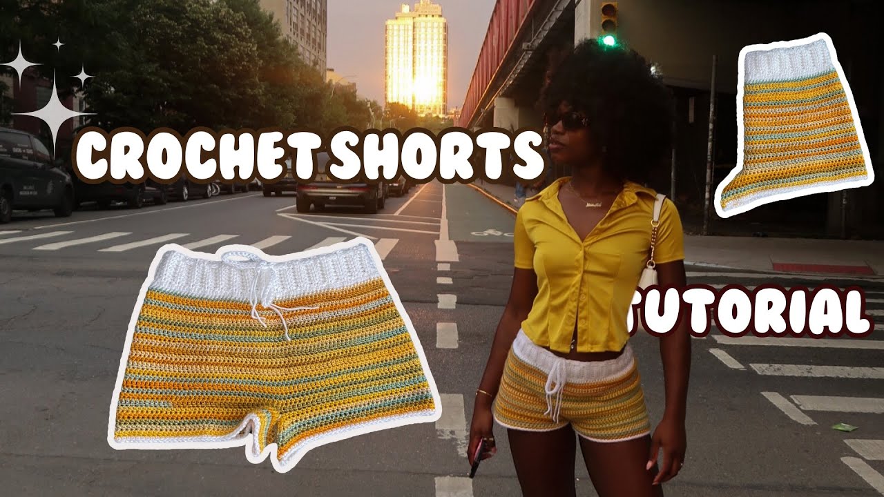 beginner friendly tutorial | crochet shorts tutorial