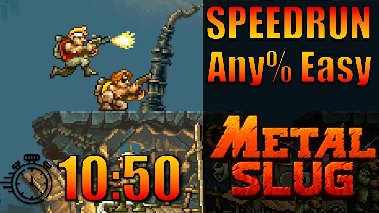 WORLD RECORD - Metal Slug Any% Easy 10:50