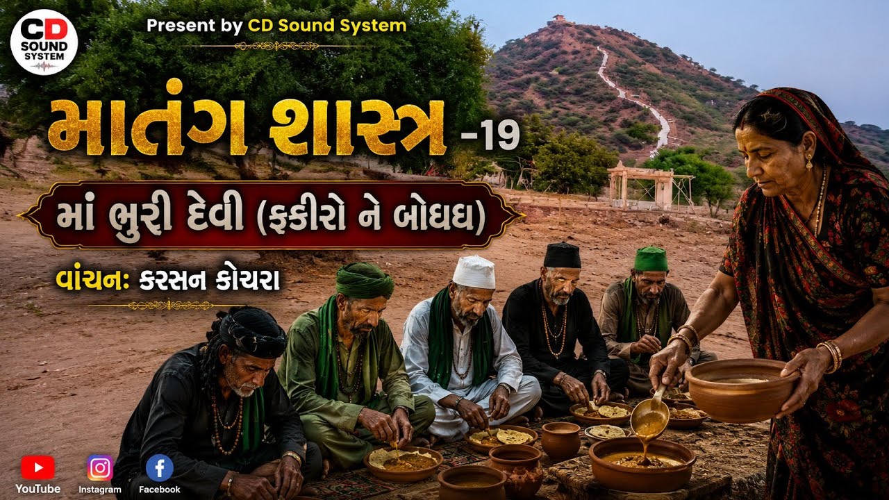 Gyanvani.. 16..pornay ji paniyari Maa bhuridevi.. Karsanbhai Kochra, CD Sound system