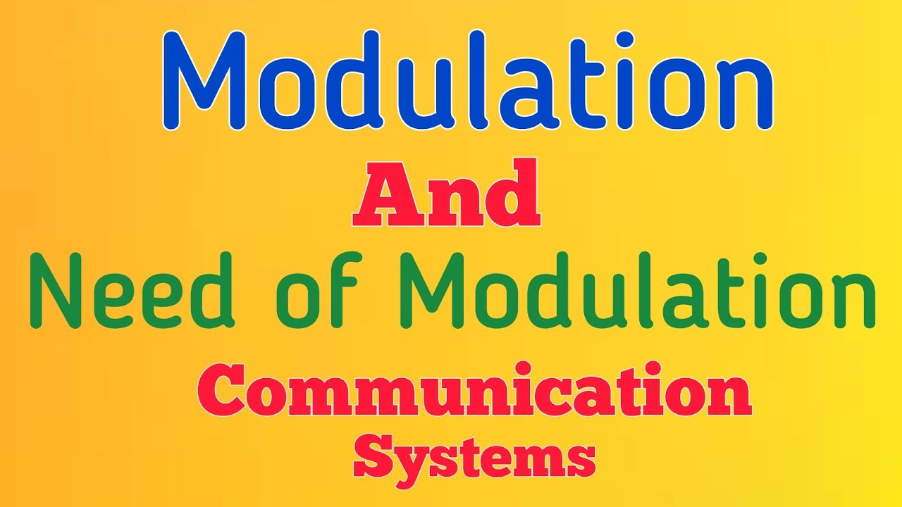 Need of Modulation | Modulation in Hindi | What is Modulation | Modulation in Communication System