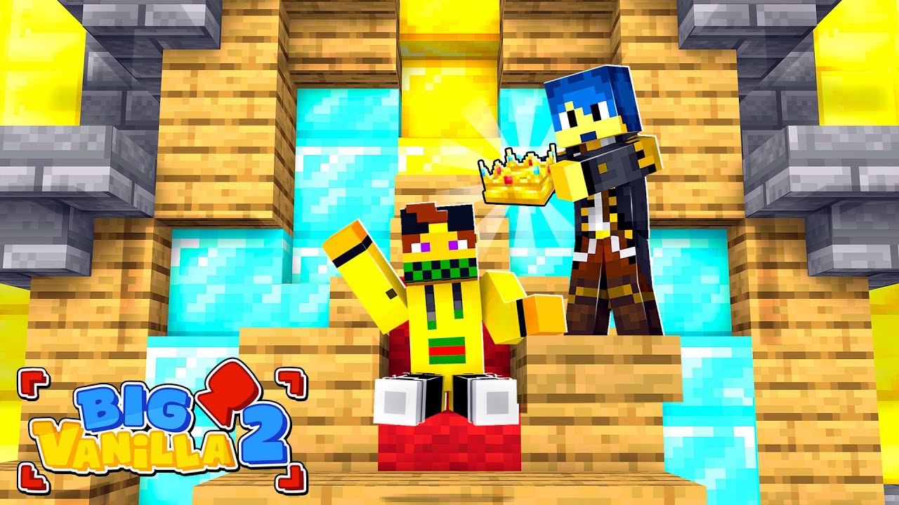🔴 INCORONAZIONE DEL BIG RE NELLA BIG VANILLA 2! - MINECRAFT