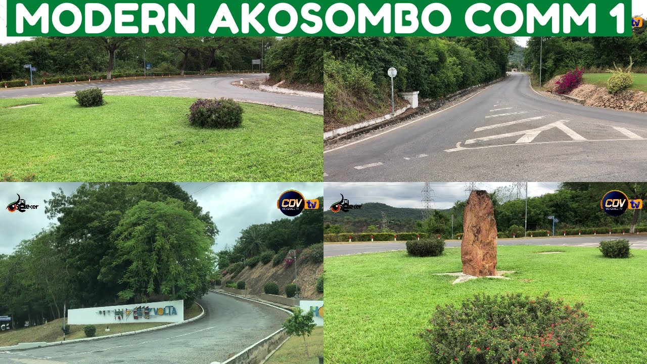 Building a Modern Ghana's AKOSOMBO TOWNSHIP as The CITY of The Future || Akosombo Community 1