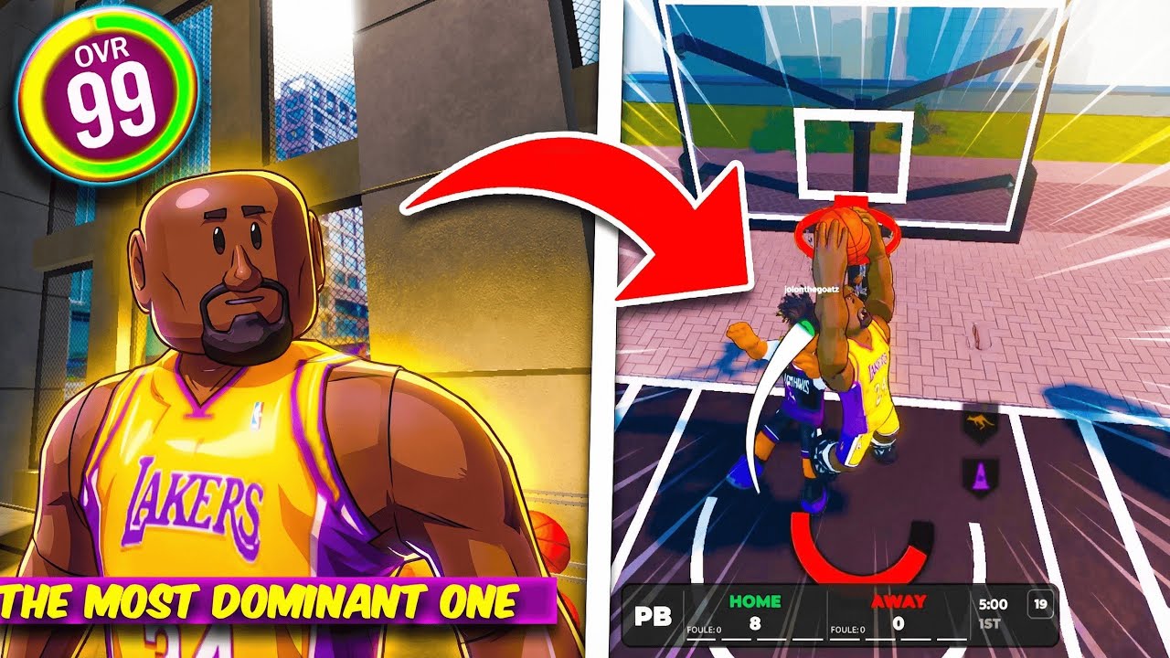 Этот идеальный билд Шака неудержим в практическом баскетболе | ROBLOX