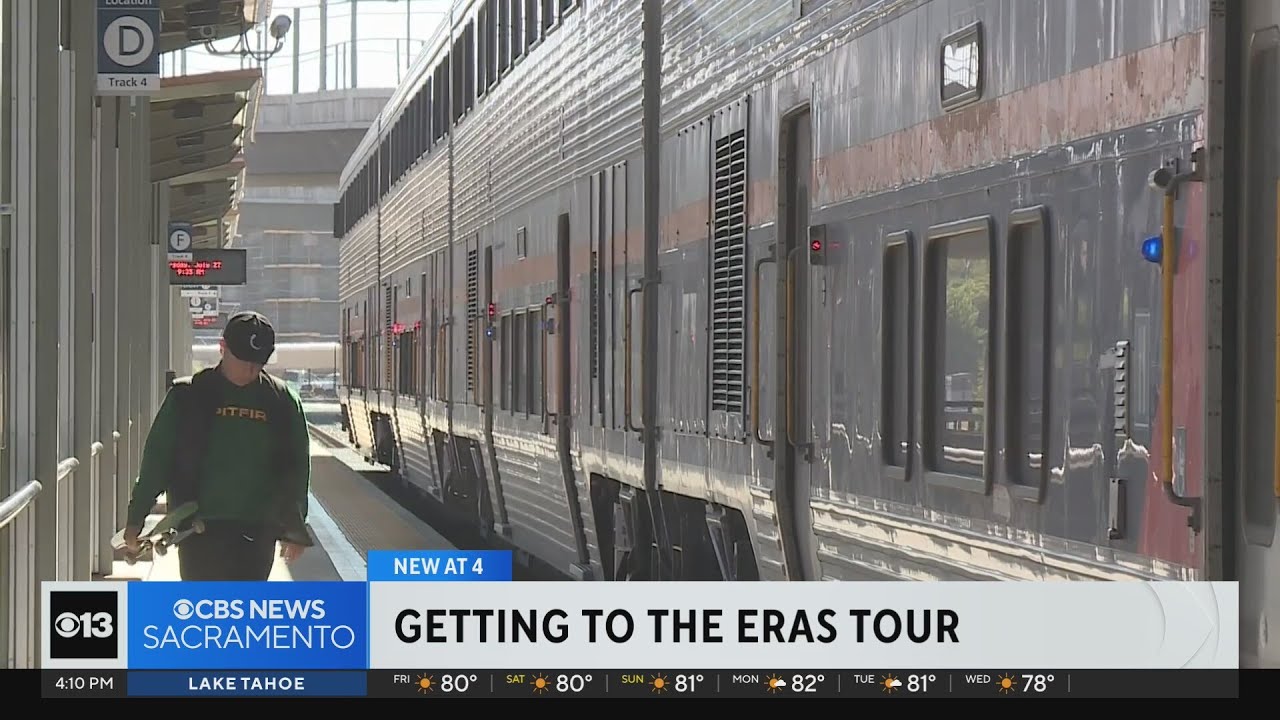 Sacramento Swifties sell out train tickets: How you can still ride