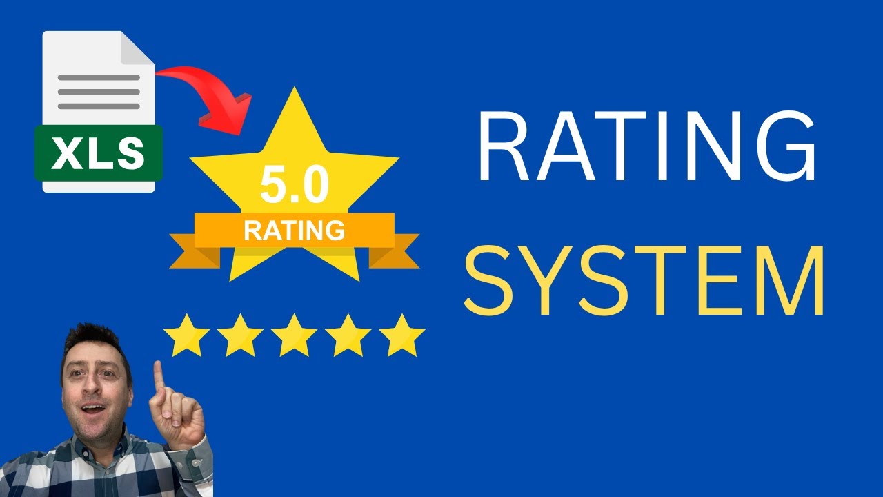 Create a 5 Star Rating in Excel
