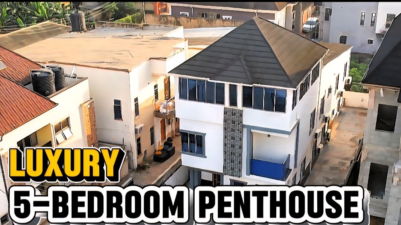 5-Bedroom Fully-Detached Duplex with Penthouse | Alimosho, Lagos Mainland