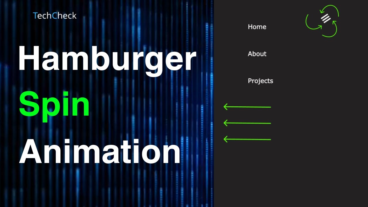 Hamburger Button Spin Animation | Webflow Animation Tutorial
