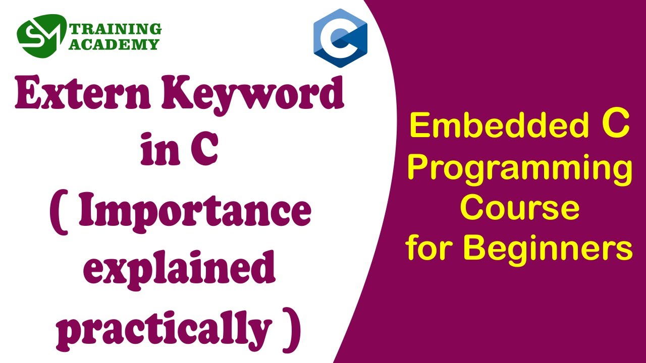 Ключевое слово Extern в C