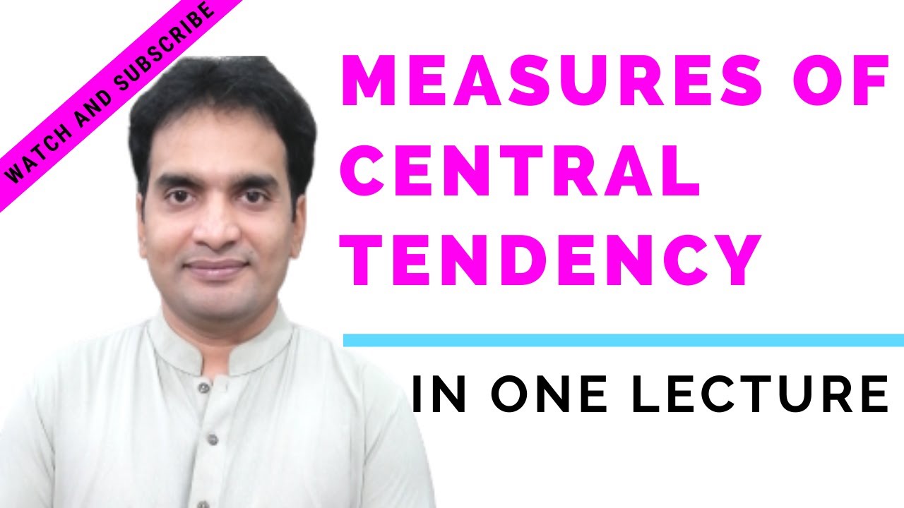 Measures Of Central Tendency | Complete Theory In One Lecture In Urdu Hindi Eng | Muhammad Usman