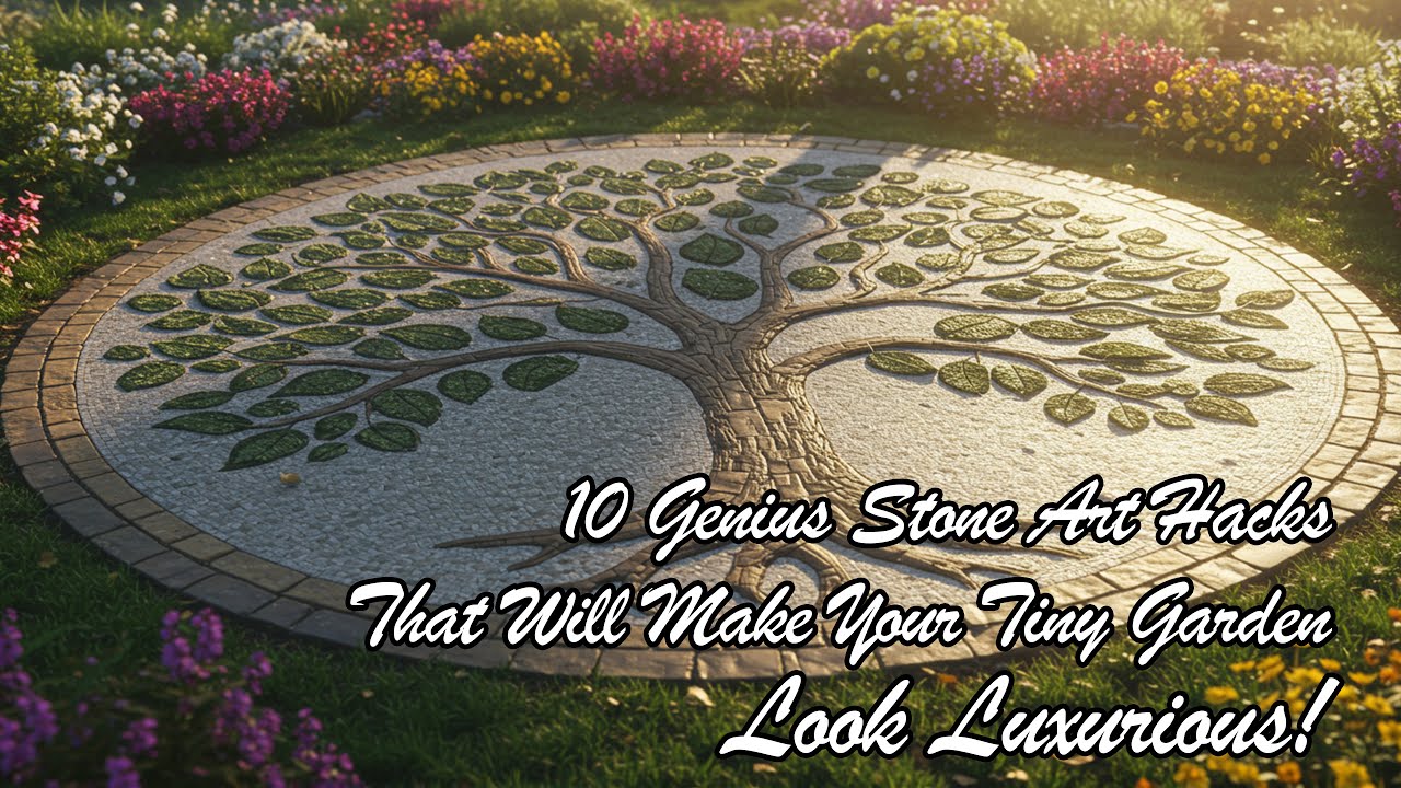 10 Genius Stone Art Hacks That Will Make Your Tiny Garden Look Luxurious! | Garden Corner DIY