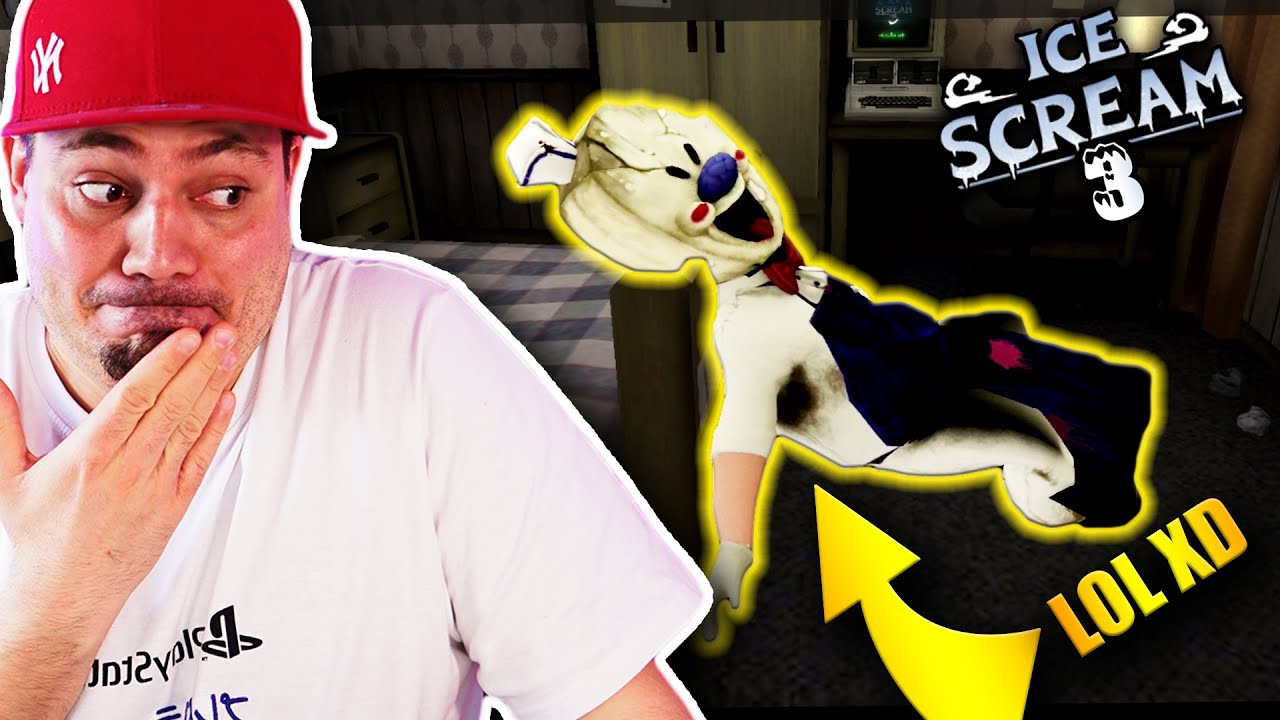 😴 PRZYPROWADZIŁEM RODA DO MNIE DO POKOJU I POSZEDŁ SPAĆ *Ice Scream 3 Glitche I Sekrety* 😴