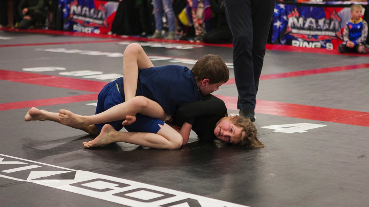 Combat Sports Academy's Elliott Cole competing at NAGA Europe 2019
