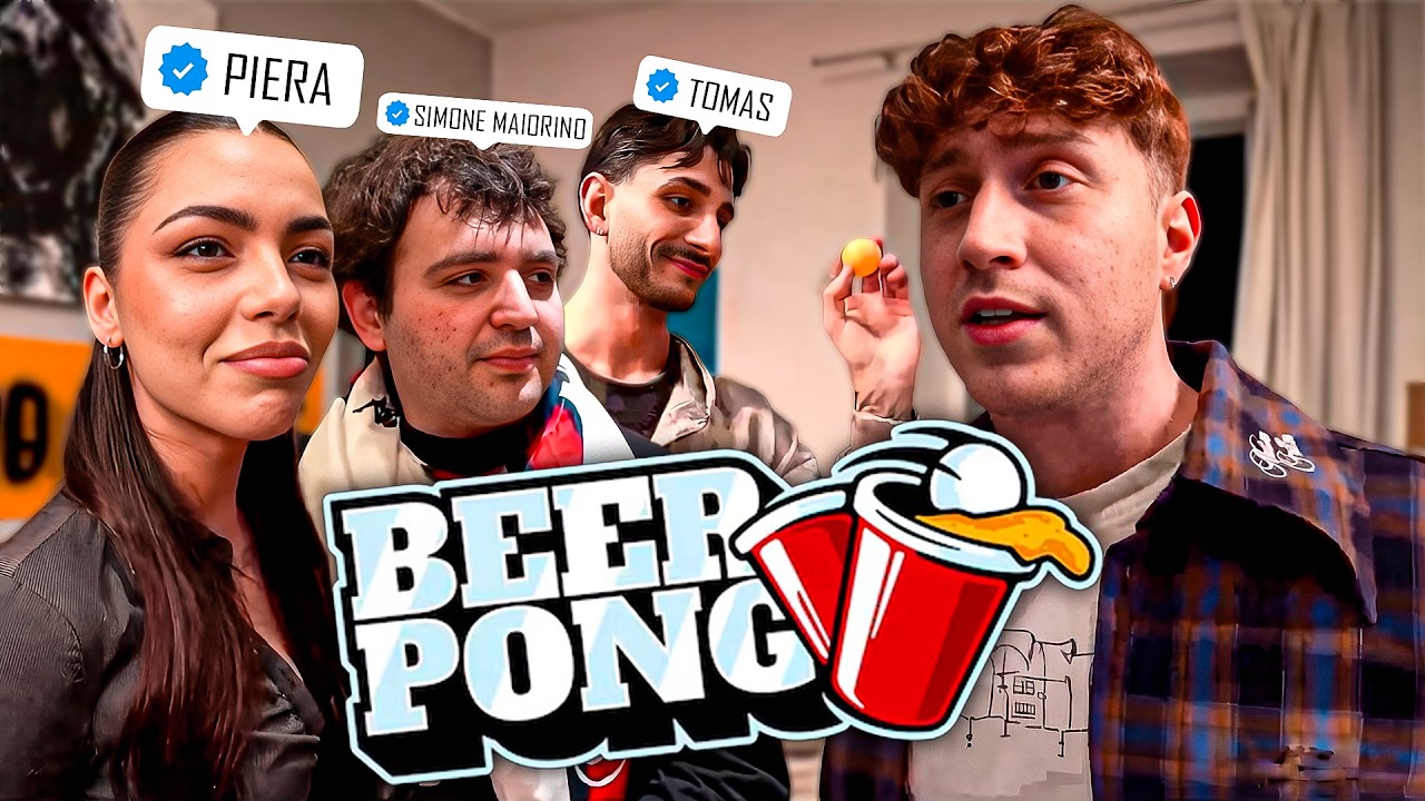 🏓Beer Pong A SANREMO Con Il Rosso,Tomas,Piera,Tuzzo,Alice Carollo ecc.