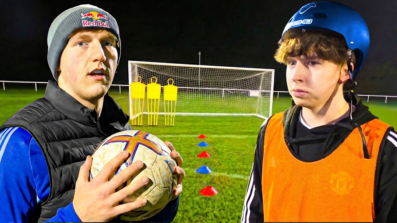 AngryGinge Teaches Me How To Play Football..