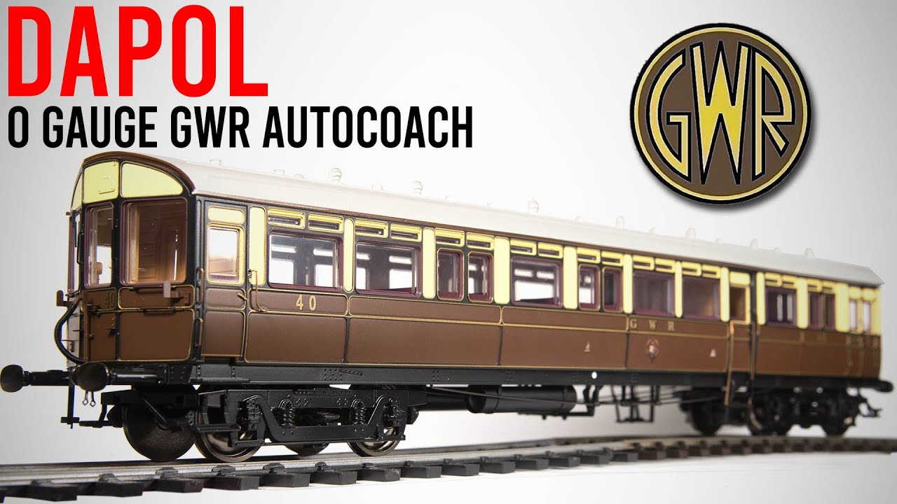 Dapol O Gauge GWR Autocoach | Unboxing & Review