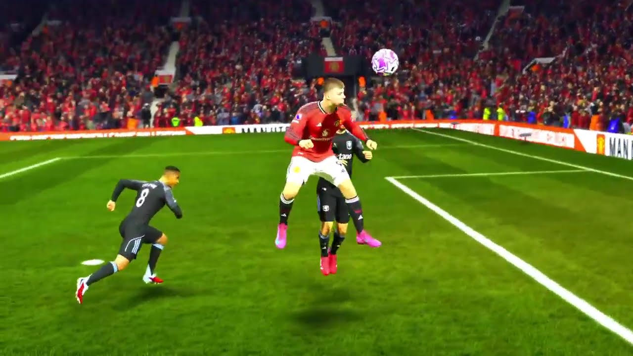 EA SPORTS FC · MANCHESTER UNITED vs. ASTON VILLA in ENGLISH PREMIER LEAGUE MATCH!