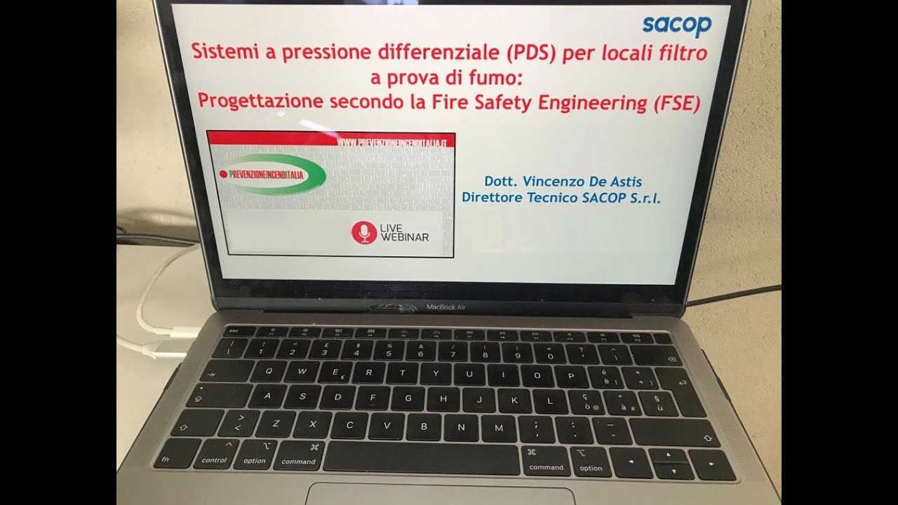 Sistemi a pressione differenziale per locali filtro a prova di fumo  progettazione secondo la FSE