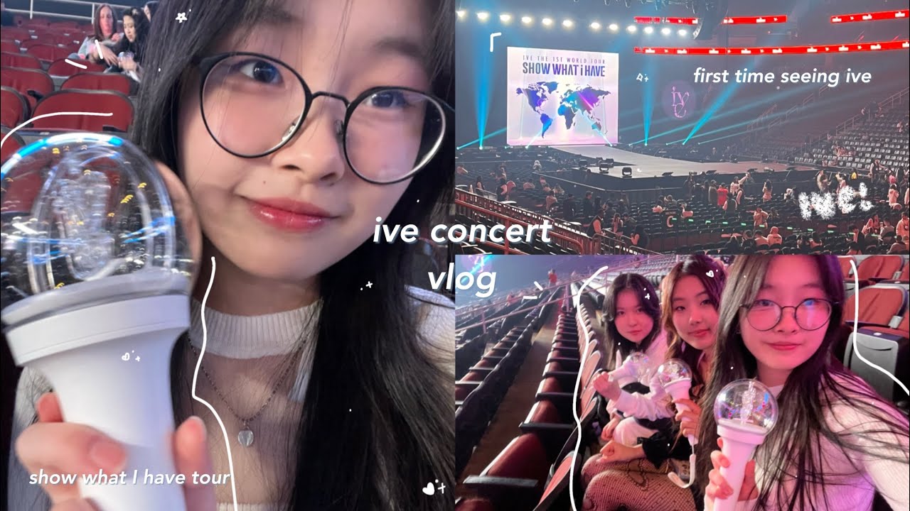 IVE concert vlog : show what i have, the first world tour, seeing ive for the first time!