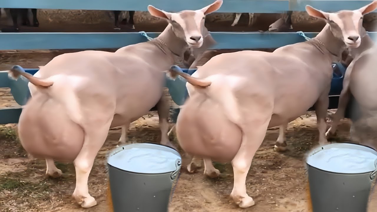 Daily 10–15 kilo milk production | Sannane Goat  || World No 1 Goat 
