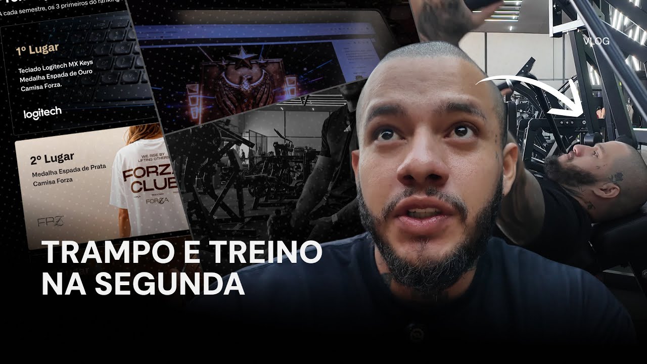 Segunda-feira de treino e landing page [ALEF MIRANDA]