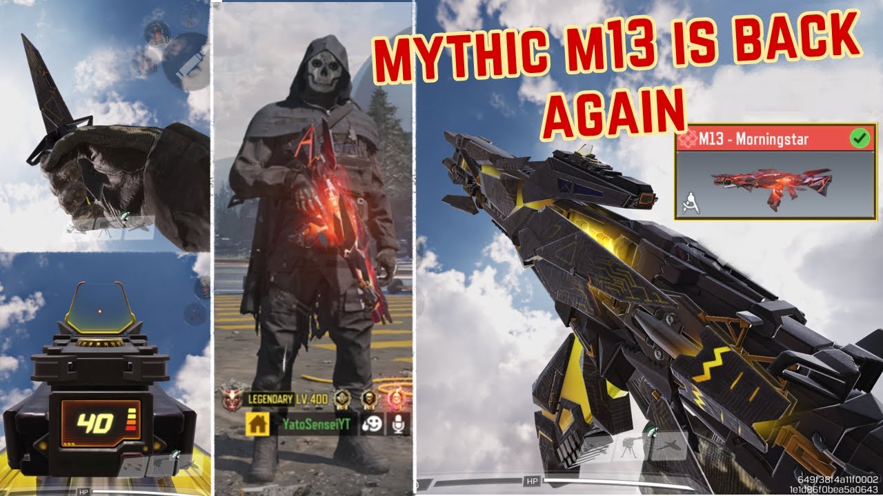 Most Favourite Mythic M13 - Morningstar has back again | Ghost - Azrael | DOMINION MYTHIC DROP