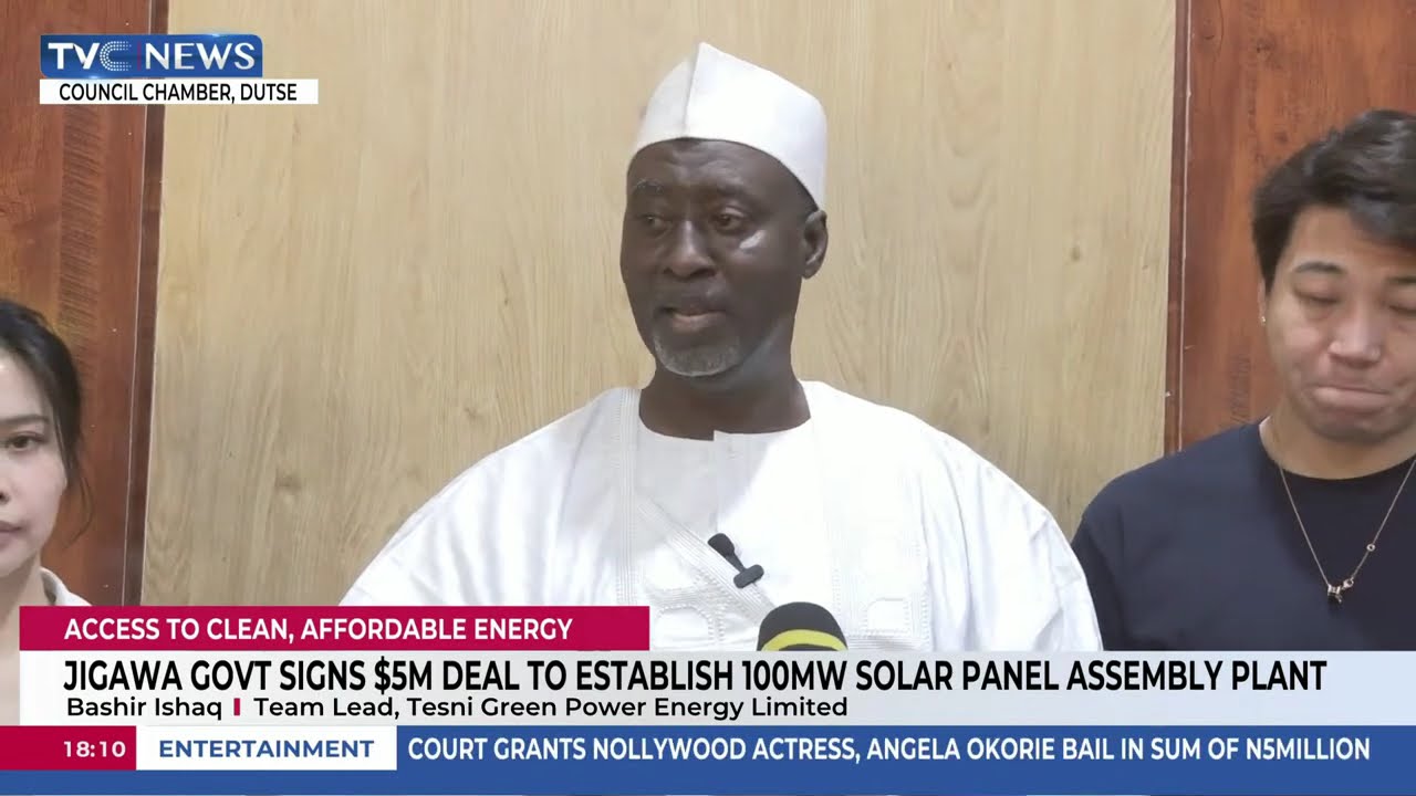 Jigawa Govt Signs $5m Deal To Establish 100MW Solar Panel Assembly Plant
