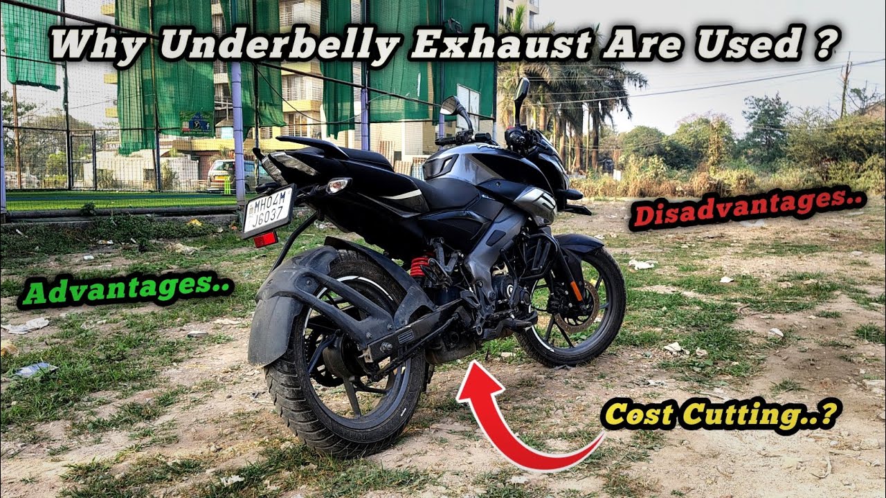 Why Underbelly Exhaust Are Used In Ns Bikes..| Shiva Sahani |