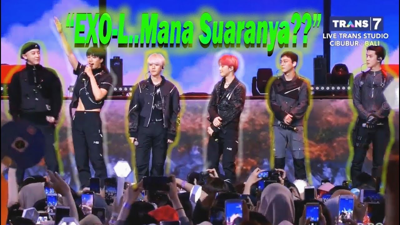 EXO Jago Bahasa Indonesia, Penonton Histeris | TRANSMEDIA MIRACLE 18