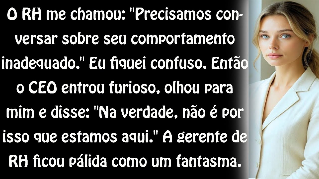 Fui convocado pelo RH... Então o CEO invadiu a sala e mudou TUDO!