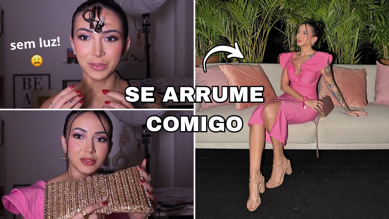 SE ARRUME COMIGO: FESTA DO ROSA ÉPOCA COSMÉTICOS + Vlog