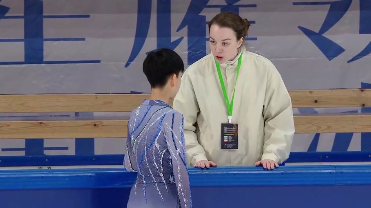 Yubo BU (12 yrs) 卜禹博 Sr SP 2025/2026 CHINA NATIONAL FIGUHE SKATING CHAMPIONSHIPS