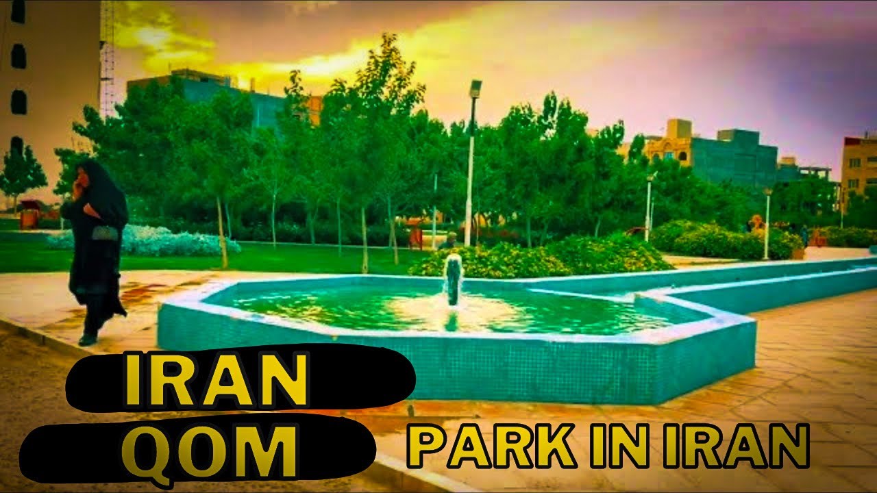 4K | IRAN NATURE | QOM PARK#2