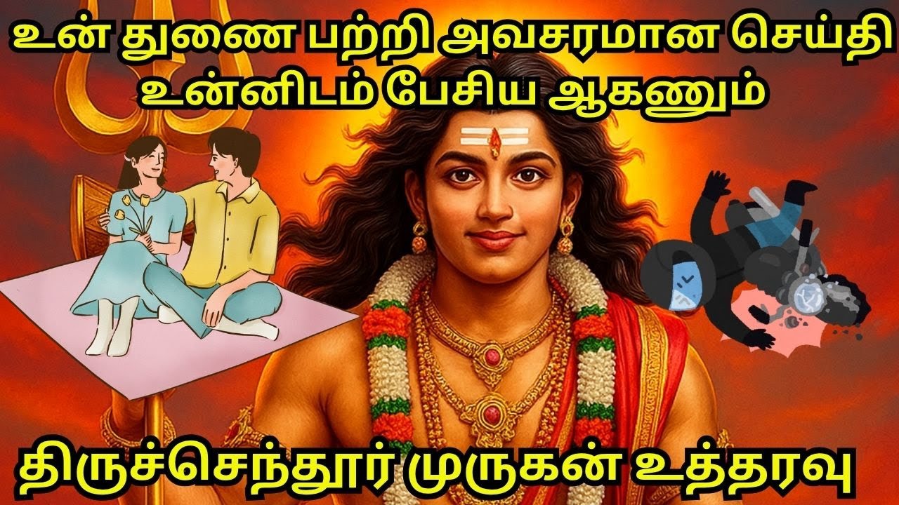 உன் துணை பற்றி அவசரமான செய்தி உன்னிடம் பேசிய ஆகணும் திருச்செந்தூர் முருகன் உத்தரவு #murugan #tamil