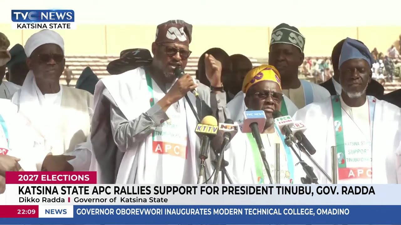 Katsina APC Rallies Support For President Tinubu, Gov. Radda