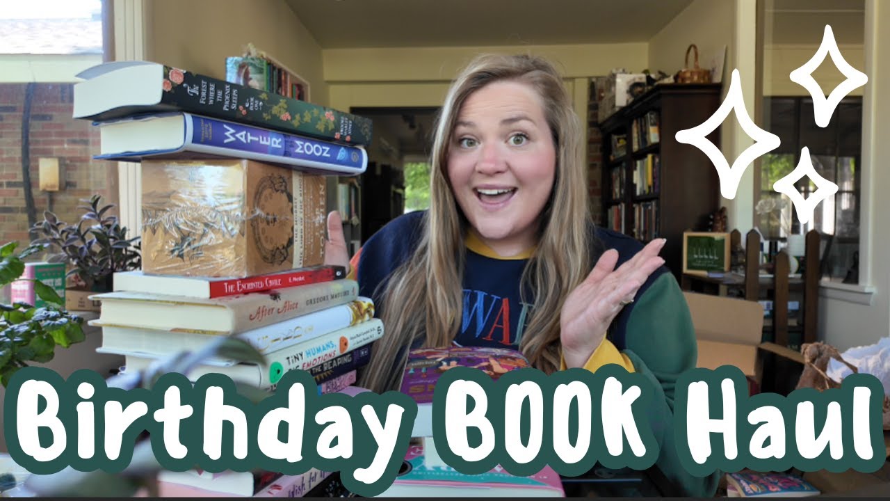 Birthday Book Haul 🥳✨