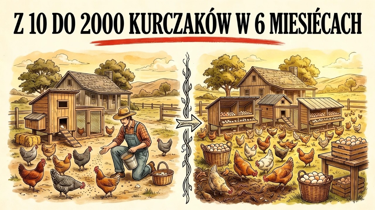 Jak szybko rozmnożyć 10 kur niosek do 2000 w 6 miesięcy bez pożyczek Moja PRAWDZIWA historia