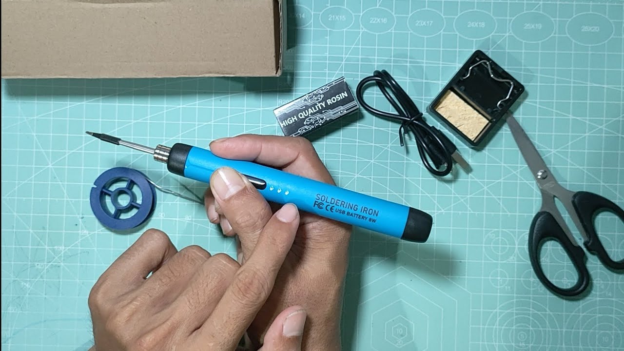 Review Solder Portable 5V 8W Paling Murah!!!